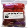 Wistyria Editions Wool Roving 15" .25oz 8/Pkg-Berries WR-W919R view 1