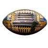 ROSLILY Custom Stadium Football 12" Personalized College Field Football University Series for Football Fans, Game Day, Christmas, Graduation Souvenirs view 1