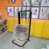 REMYSAOS Art Drying Rack Artwork Storage Display Rack 25 Tier Art Drying Rack Easel - Metal Painted Book Display Rack, Educational Products - Great for Schools and Nurseries, Space Saving Shelves view 4