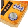 Chinese Calligraphy Brush Kanji Drawing Brush Beginner Students1 Set Four Treasures of The Study Set Kids Suit Study Ink Brush Artists Drawing Kids Calligraphy Set Portable Writing Brush Portable Ink view 4