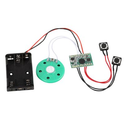 Recordable Sound Module, 30 Second DIY Greeting Card Chip, Mini Recordable Voice Sound Chip Module for DIY Homemade Greeting Cards