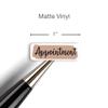 Appointment Planner Header Stickers - 36 Vinyl Decals (1 Inch) - Highlight Script Labels for Health, Doctor, and Meeting Reminders - Functional Scheduling Organization for Bujo and Journaling view 2