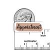 Appointment Planner Header Stickers - 36 Vinyl Decals (1 Inch) - Highlight Script Labels for Health, Doctor, and Meeting Reminders - Functional Scheduling Organization for Bujo and Journaling view 4