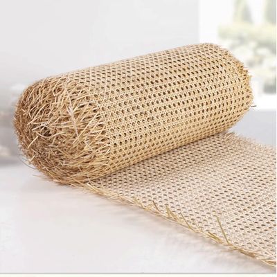 Hessian Fabric Roll Natural Cane Rattan Webbing Mesh Roll Rattan Roll Fabric for Furniture Chair Cabinet Ceiling for Upcycle Furniture Repair, DIY Projects, Home Dcor (Size : 0.6m x 1m)