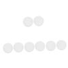 KALLORY 8pcs DIY Coaster Mold Round Cup Mat Silicone Craft Mold Bubble Coaster Mould view 1
