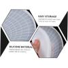 KALLORY 8pcs DIY Coaster Mold Round Cup Mat Silicone Craft Mold Bubble Coaster Mould view 2