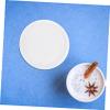 KALLORY 8pcs DIY Coaster Mold Round Cup Mat Silicone Craft Mold Bubble Coaster Mould view 3