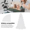 Fabric Christmas Tree Sewing Template, Handmade Christmas Tree Quilting Set, Medium Size DIY Quilting Pattern Tool, Tree Clipping Folding Template for Fabric Cutting and Sewing view 3