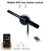 Missyou 3DHologramFan,16CM WiFi Bluetooth Projection 3D Video Upgrade Advertising Display Fan 6.3, Hi-Resolution and HD LED Holographic Christmas Tree 3D Holographic Projector view 4