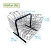 Art Drying Rack Mobile Metal Art Storage Rack Drying Racks,Art Drying Rack for Classrooming Crafts Tabletop A3 Paper Drying Shelve Art 20 Shelves Metal Artwork Storage Display Rack, Ideal for Schools view 2