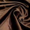 Charmeuse Satin Fabric By The Yard Shiny Fashion Crafts & Decoration 59" Wide Coffee 10yards view 1