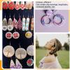WOOXGEHM Polymer Clay Cutters Set, Incisive Efficient Polymer Clay Earring Kit, Polymer Clay Cutters for Earrings, Keychains, Necklace Jewelry, Sculpture, Cake view 3