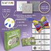 CRAFTILOO Embroidery Kits for Adults Hand Embroidery kit for Beginners with Stamped Embroidery Patterns Starter Embroidery Kit. Needlepoint kit Cross Stitch kit for Teens& Adults Cactus view 3