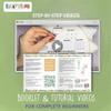 CRAFTILOO Embroidery Kits for Adults Hand Embroidery kit for Beginners with Stamped Embroidery Patterns Starter Embroidery Kit. Needlepoint kit Cross Stitch kit for Teens& Adults Cactus view 4