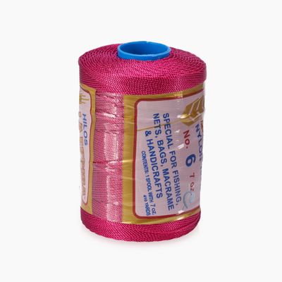 Espiga No.06-100% Nylon Omega String Cord for Knitting and Crochet - 76 Plum