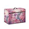 Eheartsgir Hummingbird Cherry Blossom Portable Sewing Machine Cover Case - Scratches-Proof Fabric Protector Compatible with Most Standard Household Sewing Machines for Home Decor view 1