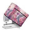 Eheartsgir Hummingbird Cherry Blossom Portable Sewing Machine Cover Case - Scratches-Proof Fabric Protector Compatible with Most Standard Household Sewing Machines for Home Decor view 2