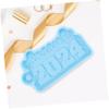 3pcs 2024 Graduation Season Key Number Epoxy Molds Graduation Resin Keychain Molds Class of 2024 Keychain Molds Silicone Pendant Molds Cake Stencil New Biscuit Portable view 3