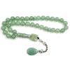 ALBASHAN Inshanllah Tasbih Natural tasbih green Jade Turquoises misbaha isalmic eid gift Muslim prayer beads arabic fashion accessory (10mm 51beads) view 1