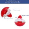 60Pcs Safety Eyes and Secure Washers for Amigurumi Crochet - Thalinfayi 24mm Red Large Plastic Safety Eyes Crochet Craft Eyes for Amigurumi, Crafts, Crochet Doll DIY Making Supplies view 3