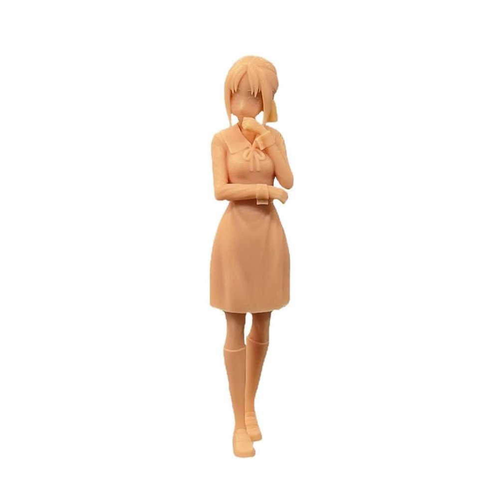 ZEDACAKAI 1/72 Figure Anime Beauty loli Lovely Girl Model Gorgeous Costumes Miniature Scene GK Need to Be Colored by Yourself-No4
