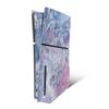 MightySkins Glossy Glitter Skin Compatible With Playstation 5 PS5 Slim Disc Edition Bundle - Pastel Pour | Protective, Durable High-Gloss Glitter Finish | Easy to Apply, Remove, and Change Styles | Made in The USA view 1