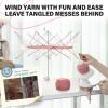 INMAKER Yarn Winder and Swift, Ball Winder and Swift Combo for Crocheting & Knitting, Quick Install Yarn Spinner, Essential Tool for Crafting Enthusiasts view 2