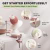 INMAKER Yarn Winder, Ball Winder for Crocheting & Knitting, Quick Install Portable Yarn Spinner, Essential Tool for Crafting Enthusiasts view 2