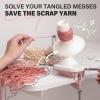 INMAKER Yarn Winder, Ball Winder for Crocheting & Knitting, Quick Install Portable Yarn Spinner, Essential Tool for Crafting Enthusiasts view 4