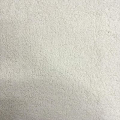 Fashion Fabrics LLC Sherpa Faux Fur Fabric - Sold by The Yard (Ivory)