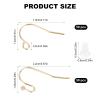 NICENEEDED 14K Gold Filled Earring Hooks, 100 PCS Ball Dot Ear Wires Fish Hooks Plated Earring Hooks for Jewelry Making Hypoallergenic Gold Earring Findings with Rubber Earring Backs for DIY Jewely view 3