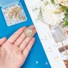 NICENEEDED 14K Gold Filled Earring Hooks, 100 PCS Ball Dot Ear Wires Fish Hooks Plated Earring Hooks for Jewelry Making Hypoallergenic Gold Earring Findings with Rubber Earring Backs for DIY Jewely view 4