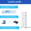 XLW Voice Playback Module,16M Sound Board MP3 Music Player with Speaker,DC3.6-5.2V,USB Downloadable 10 IO Trigger Serial Port Control for Voice Prompts, Broadcast Device Factory, Xmas DIY-5 Pack+Horn view 3