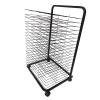 Art Drying Rack for Classroom Paint Drying Rack, Metal Art Drying Rack - Artwork Storage Display Rack, Back-to-Back Double-Sided Mobile Art Drying Rack, Mobile Solid Metal Artwork Storage Display Rack view 1