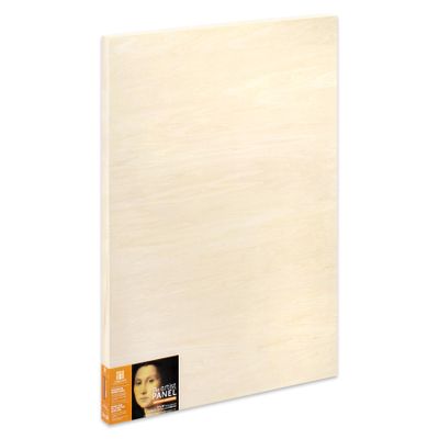 Ampersand Art Supply Unprimed Basswood Artist Panel, 1-1/2" Cradled Profile, 24"x36"