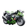 Scale Motorcycle Model Motorcycles Model 1/12 for Kawasaki Ninja Diecast Alloy Sound Light Collection Gift (Size : Green Retail Box) view 1