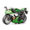 Scale Motorcycle Model Motorcycles Model 1/12 for Kawasaki Ninja Diecast Alloy Sound Light Collection Gift (Size : Green Retail Box) view 3