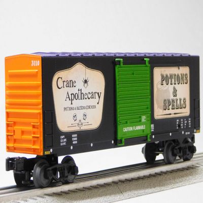 Lionel Fast Fright Halloween Crane Potions & Spells HI-Cube BOXCAR 2323050-B