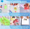 Diamond Painting Kits for Adults Orca Diamond Art Large Size (24x12Inch), 5D DIY Paint By Number Full Round Drill Diamond Paintings, Big Diamond Dots Gem Art for Wall Art Bedroom Home Decor,Y230 view 4