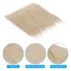 PATIKIL Plush Faux Fur Fabric Square, 10" x 10" Fluffy Faux Fur Patches Cuts for DIY Crafts Christmas Halloween Gnome Beard, Khaki view 4