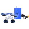 Tankredrug 3.5X420Mm Working Distance Magnifier with3W LED Headlight,Optical Glass Portable Head Binocular Blue Aluminum Box view 4