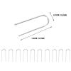 VILLCASE 200pcs Nichrome u Hooks for Jewelry High Temp Nichrome Wire Hooks Ceramic Hanger u Shaped Hanger Craft Tools view 4