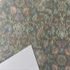 Silk Brocade Fabric Pastel Shades of Blue/Pink/Yellow/Peach with Embroidery Too 44" Wide BRO902[2] view 3