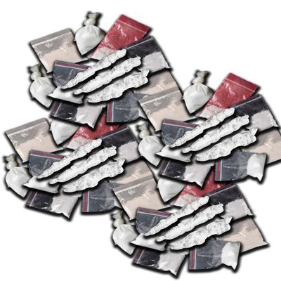 Coke Baggie Joke Sticker Assortment (40 Pack)