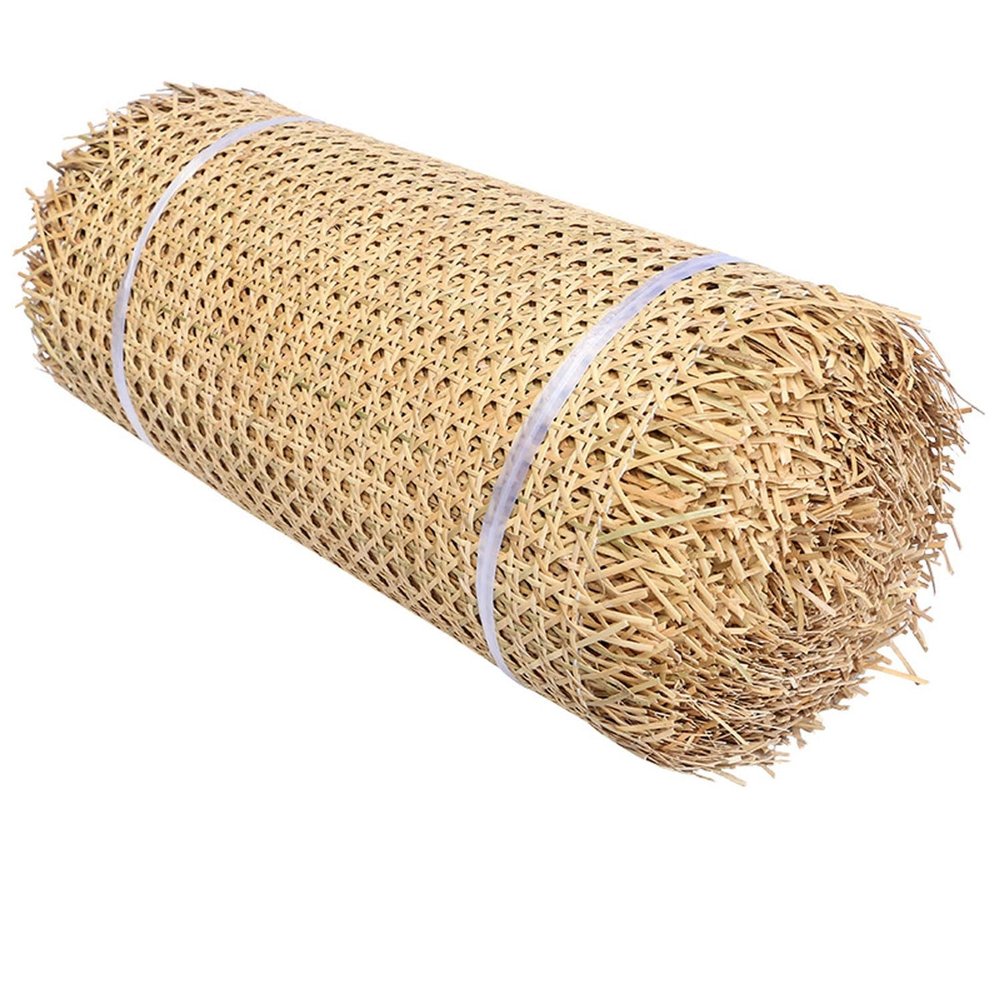 AITAF Natural Rattan Webbing Cane Rattan Webbing Mesh Roll for DIY Crafts Cabinet Chair Furniture Ceiling Woven Open Rattan Mesh Widths 35/40/45/50/60CM (Size : 0.35m x 1m), BHNJ152NJ