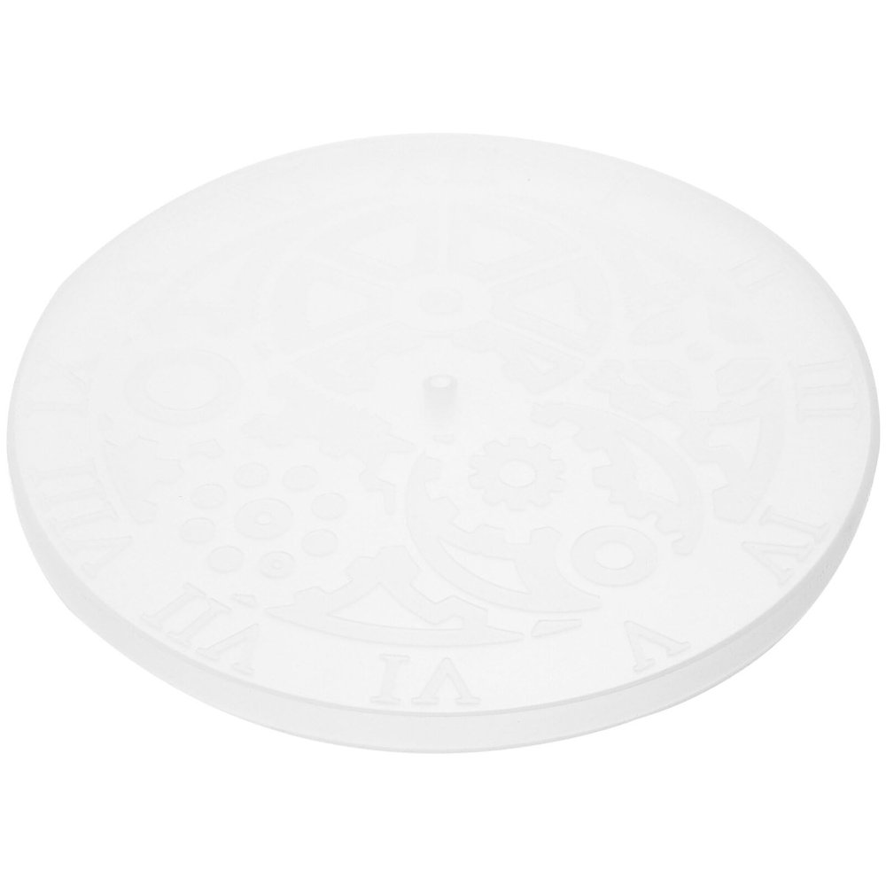 Clock Resin Molds Roman Numerals Number Clock Silicone Mold for DIY Jewlry Art Crafts Home Wall Decoration