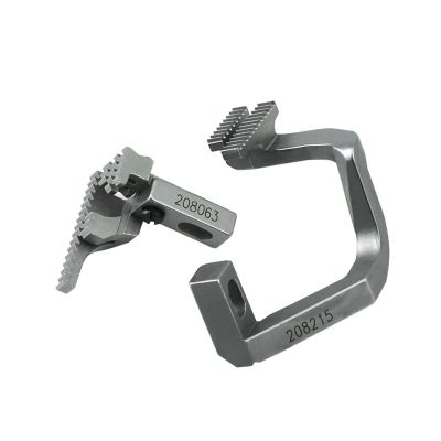 Blooy - 208063 + 208215 Feed Dog Set for Pegasus L32, M732 Industrial Overlock Sewing Machine Parts