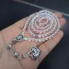 ALBASHAN Tasbih 6mm 99 white crystal stone prayer beads Muslim Eid ramadan gift misbaha bracelet Islamic accessories Rosary (6mm 99beads) view 3