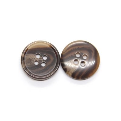 KeuLen Brooch Buttons,Shirts Buttons,Imitation Horn Coat Sewing Buttons for Clothing Sweater Cardigan Decorative Button Garment Handmade (Color : NO.3 Light Brown-3, Size : 20mm 15pcs)