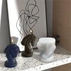 PANBUZHE Cylinder Candle Molds Silicone Mold for Candle Making Reusable Candle Resin Epoxy Mould Casting Molds DIY Silicone Mould view 2